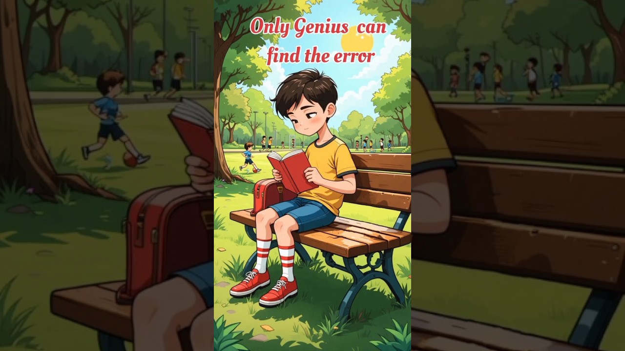 Только гении могут найти ошибку на изображении