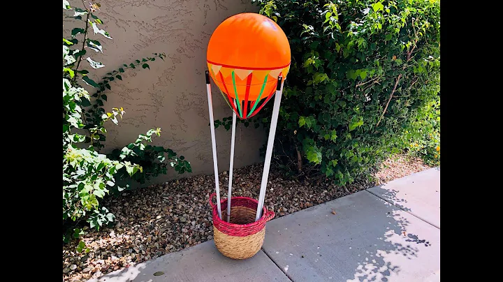 DIY Hot Air Balloon Tutorial | DIY Kids Birthday Decor | DIY Baby Shower Decor