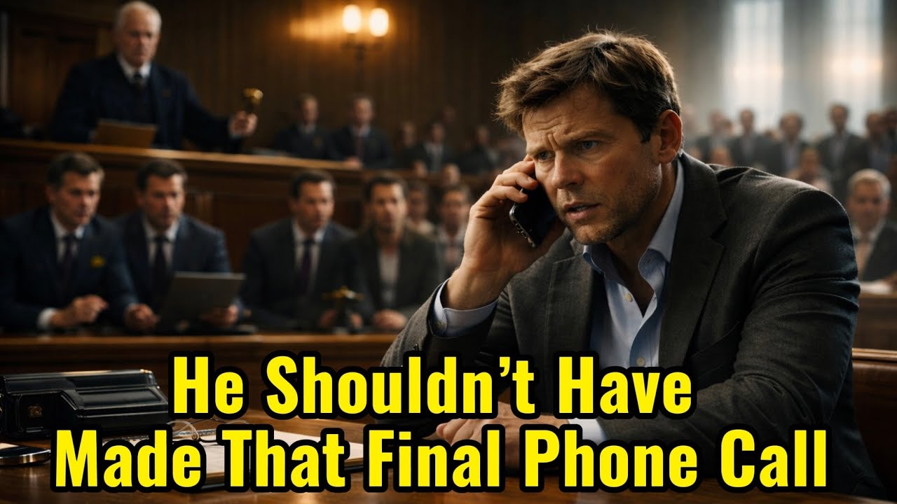 He Shouldn’t Have Made That Final Phone Call