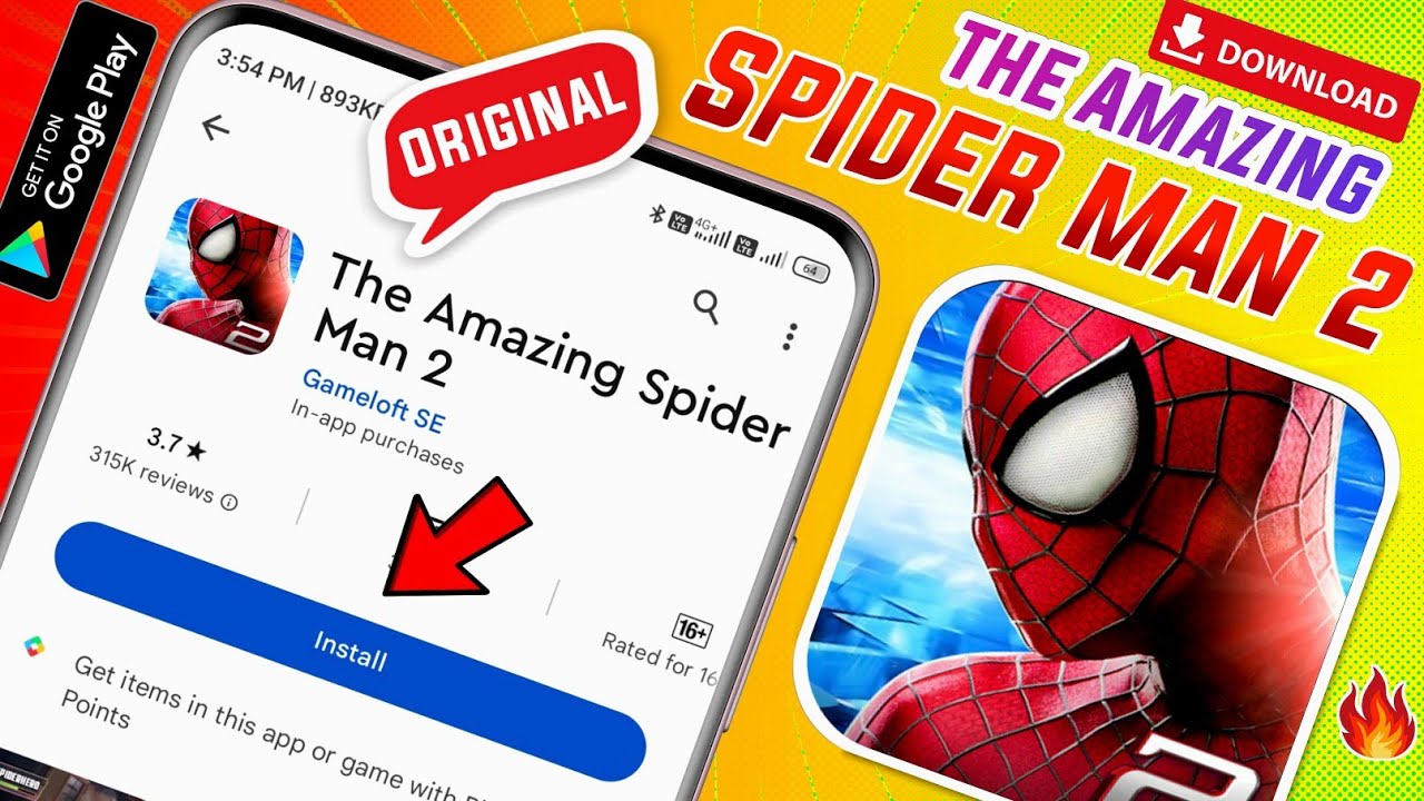 The Amazing Spider Man 2 Android Download  How To Download The Amazing  Spider-man 2 In Android 