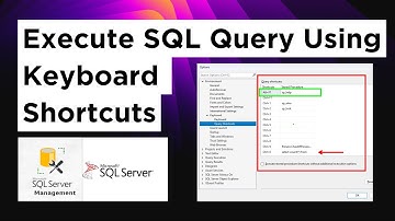 Create Custom Keyboard Shortcuts in SSMS