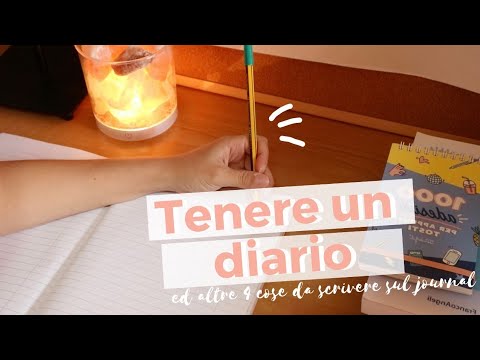 Video: Come Creare Il Tuo Diario Personale