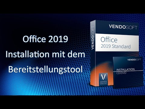 Video: Wie verwende ich das Office-Bereitstellungstool 2019?