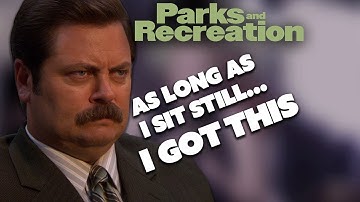 Ron Has A Hernia | Parks and Recreation | Comedy Bites