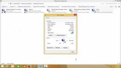 How to View saved Wireless Network Password in Windows 8.1