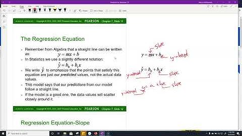 Chapter 7   Linear Regression Slides   Part 1