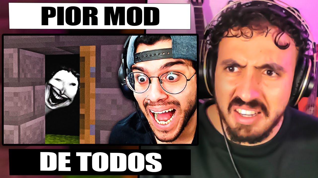 O MOD DE TERROR MAIS ASSUSTADOR DO MINECRAFT! - The Broken Script | Leozin React
