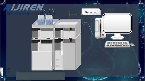 Reagent Bottle with Autosampler Vials for HPLC