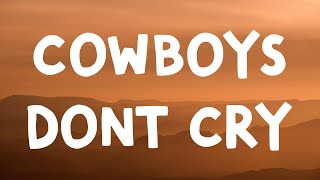 Oliver Tree - Cowboys Don't Cry (Lyrics)