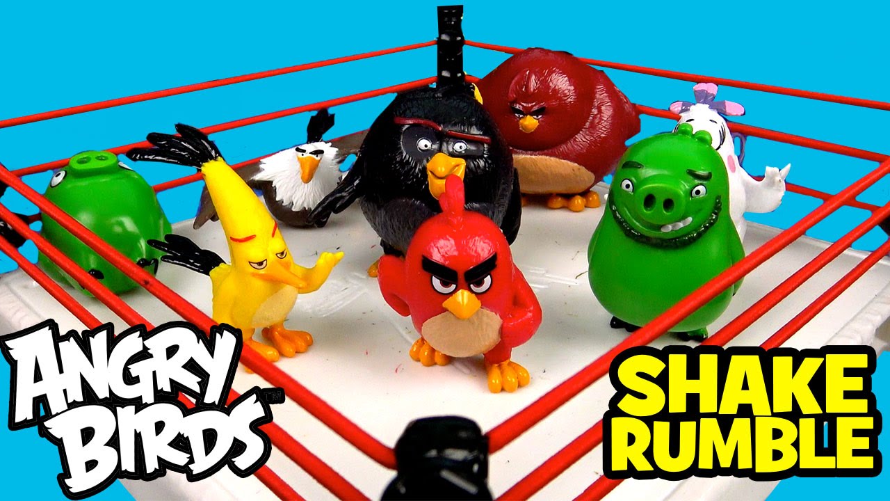 angry birds toys videos