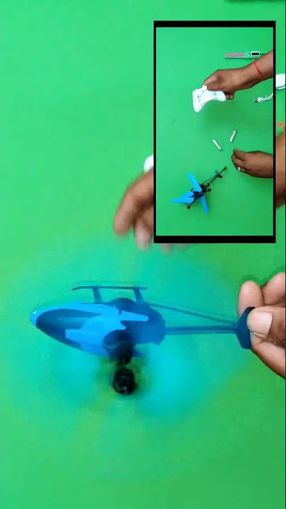 rc helicopter green screen effect#shorts #rchelicopter#toysforkids #ompho #how#howtomakerchelicopter