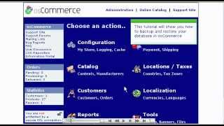 How to Backup and Restore your DataBase in osCommerce - Host Department LLC