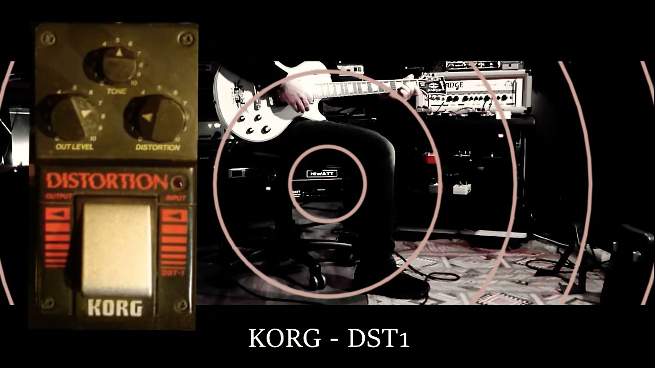 ① KORG DST-1 エフェクター ディストーション ビンテージ KORG DST1 vintage 80's distortion MIJ [SOUND CHECK] BASS AND