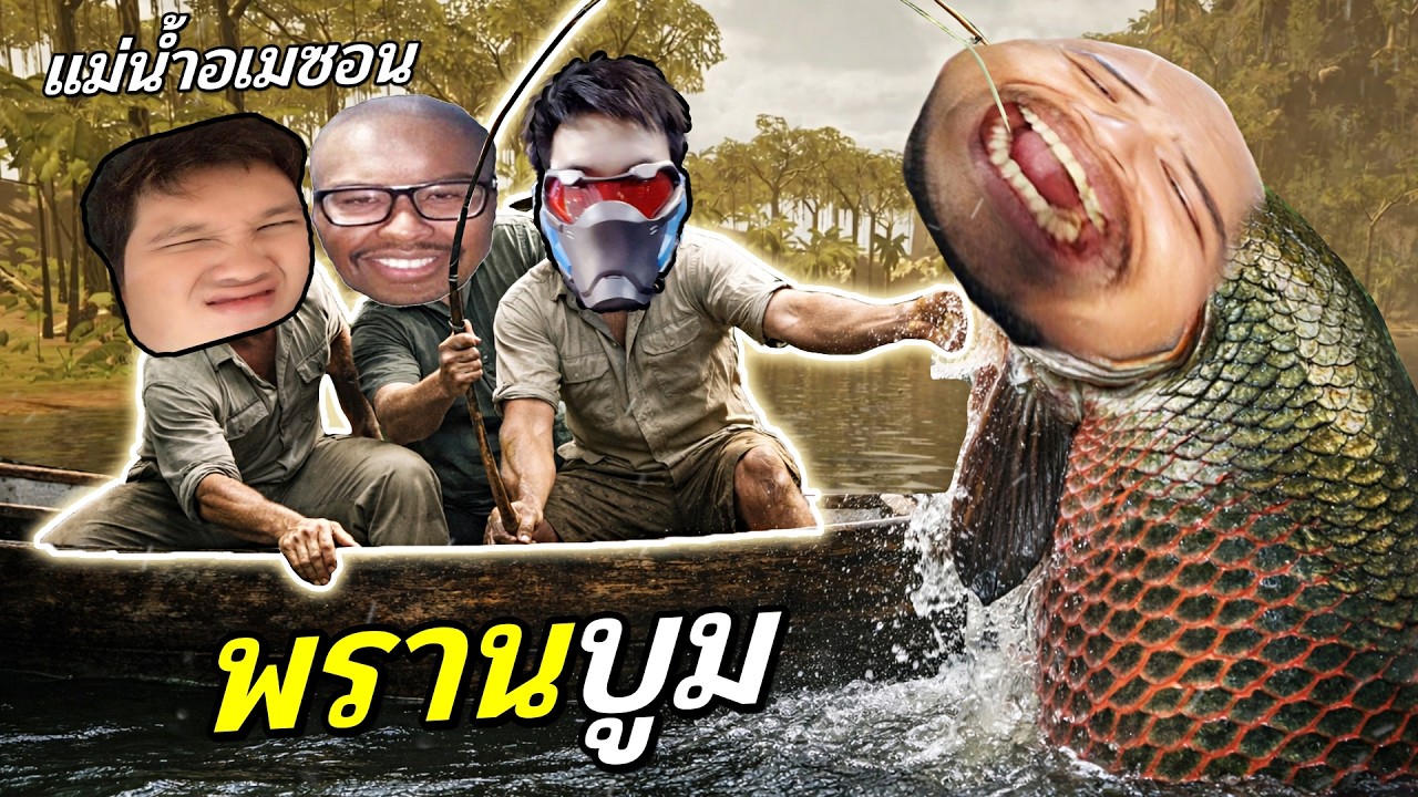 วันพรานบูมนักตกปลา แม่น้ำอเมซอน (ที่มีแต่เรื่องประหลาด)... @OPZTV