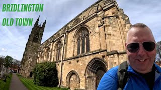 BRIDLINGTON Old Town - A walking tour in 4k - April 2024