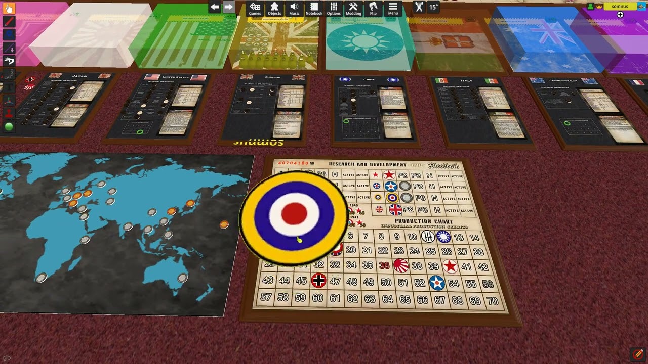 Operation Unknown - UK/China Turn 1