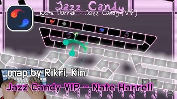 [ADOFAI custom][클리어 영상]Jazz Candy VIP(music by Nate Harrell)(map by Rikri, Kin)