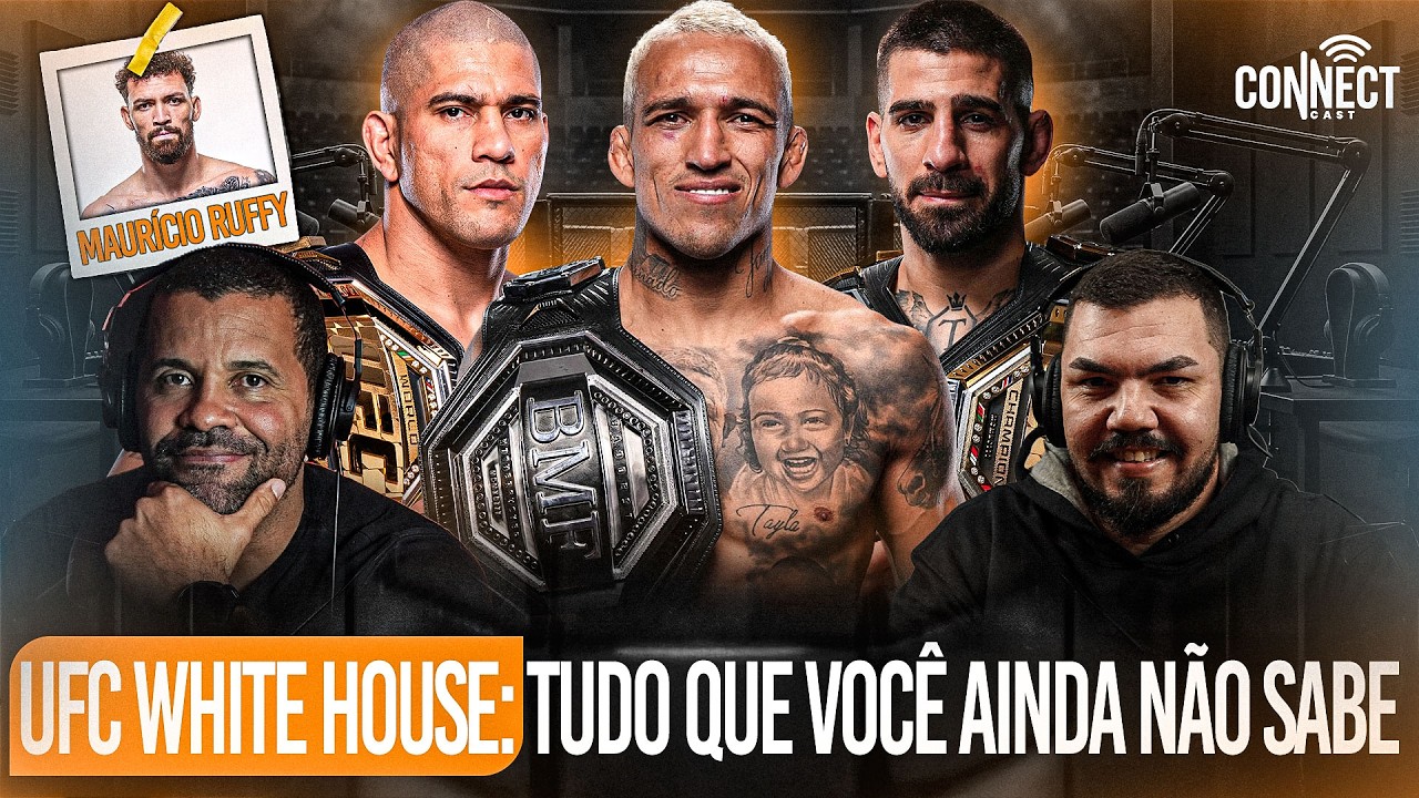 ALEX POATAN E MAURÍCIO RUFFY NO UFC CASA BRANCA, CHARLES BMF E MUITO MAIS!