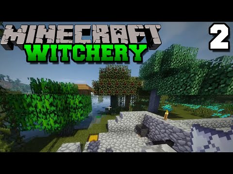 Rowan, Alder und Hawthorn Bäume | Minecraft WITCHERY #2 | baastiZockt