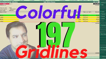 Tally Chapter 197 TDL for Colorful Gridline By Rajiv Mishra Computer Class | TALLY TDL in Hindi