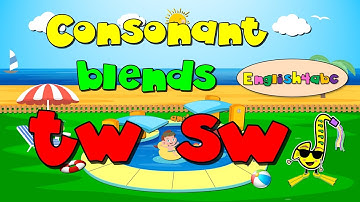Consonant Blends / Tw-Sw / Phonics Mind Map