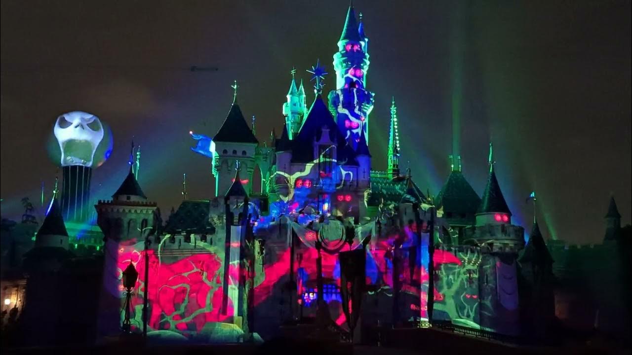 Disneyland Halloween Screams Fireworks Introduction and Grim