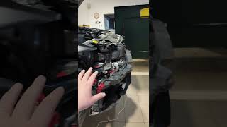 BMW M5 black frost matte PPF installation #autodetailing #marketing #businessadvice #detaili #shorts