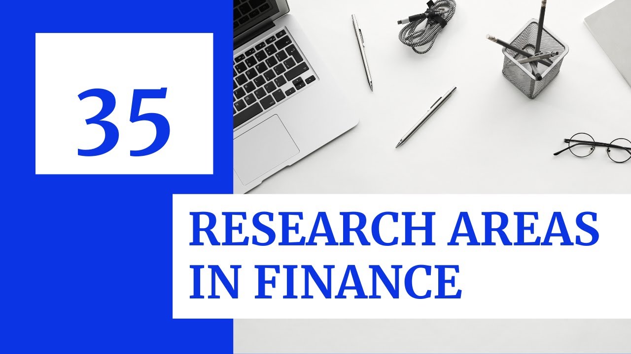 research areas in finance