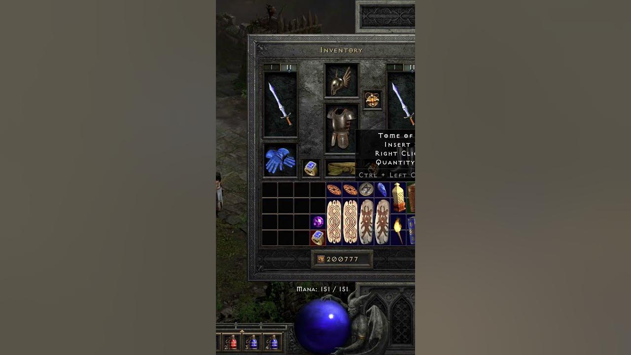 D2R Dual Leech Rare Ring Found! YouTube