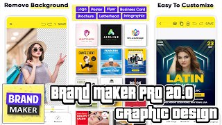 Create Design Projects With Brand Maker Pro 20.0 Graphic Design screenshot 4