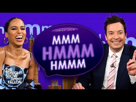 Mmm hmmm hmmm with kerry washington | the tonight show starring jimmy fallon