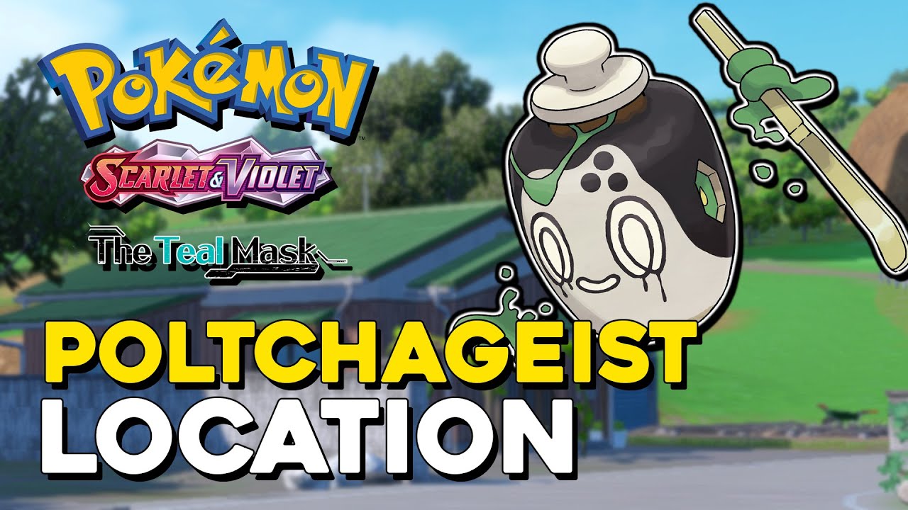 Conheça o novo Pokémon Poltchageist na DLC de Pokémon Scarlet e Violet