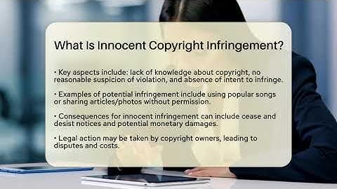 What Is Innocent Copyright Infringement? - Everyday-Networking