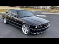 My 1993 BMW M5 E34 S38B36 US Walk around