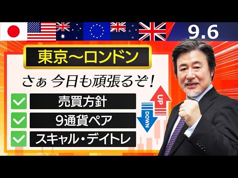 FX 相場分析 147 60で神田財務官のけん制発言入るも実弾の可能性はなさそう 本日は買い回転で参入する 今後の円売り加速には148 149円で介入対応か 2023 9 6 水 