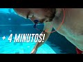 El día que AGUANTÉ casi 5 MINUTOS bajo el agua!!! (Siendo PRINCIPIANTE)