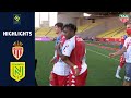 AS MONACO - FC NANTES(2 - 1 ) - Highlights - (AS MONACO - FC NANTES) / 2020/2021