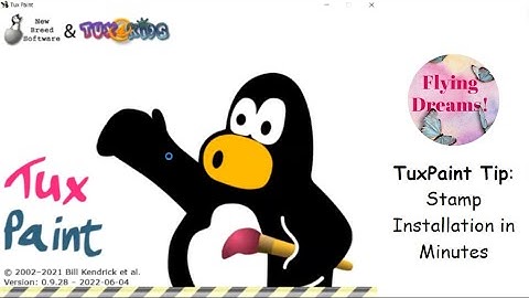 Tux Paint Pro Tip: Stamp Installation in Minutes