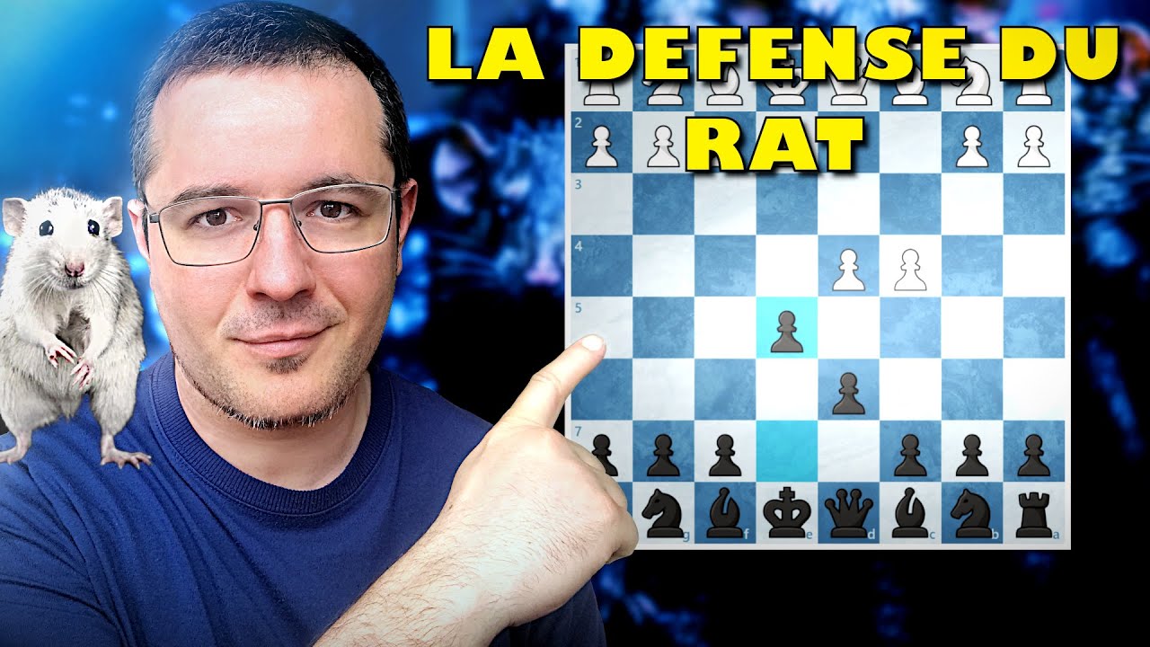 🐀La DÉFENSE du RAT aux ÉCHECS🐀!