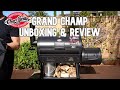 CHAR GRILLER GRAND CHAMP XD OFFSET Smoker Unboxing 1st Review CHAR GRILLER GRAND CHAMP XD OFFSET Smoker Unboxing 1st Review