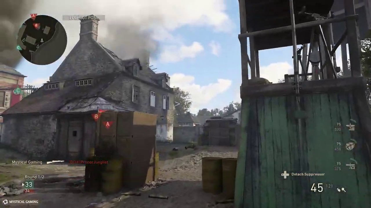 Call of Duty WWII Domination Sainte Marie Du Mont (XBOX ONE) YouTube
