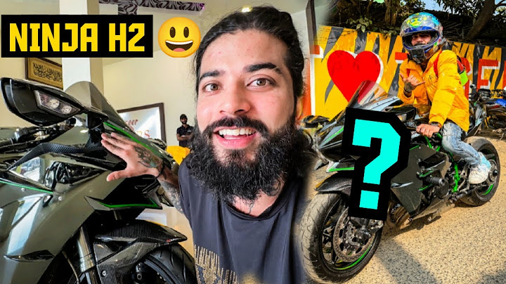 Apni New Superbike Kawasaki Ninja H2 Ki Delivery Liyey Nagpur Nikal Hi Gaye 😍