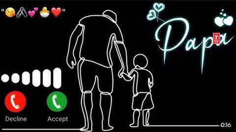Best Ringtone 2025 || Father New Ringtone || Dad / Papa /baba || Bappu Tere Karke Song Ringtones ||