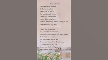 Thumbnail of Hotel California [1] | Eagles