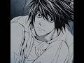 Who is "L" edit [Manga Death Note]  #deathnote #lawliet