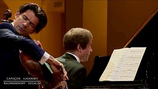 Video thumbnail of "Capuçon . Lugansky - Rachmaninoff Vocalise, for Cello and Piano"