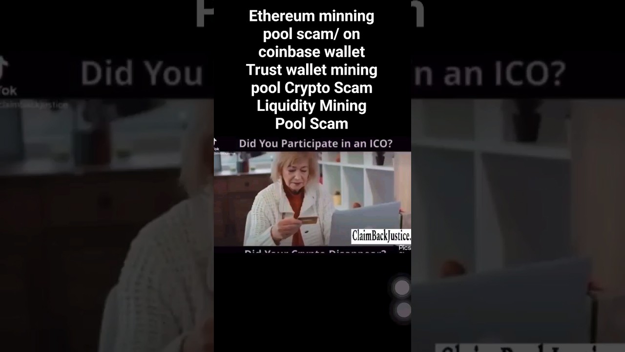 Ethereum minning pool scam on coinbase wallet / Trust wallet mining pool  /Crypto Scam Recovery