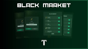 FiveM Black Market Script - Illegal Black Market [QBCore & ESX] [OLD CLIP - check Update]