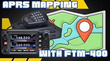 Mapping APRS using a APRSDroid on a Yaesu FTM-400 (and FTM-500)