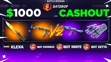 OMG I CASHOUT $1000 SKINS ON DATDROP ! DATDROP 2024 ! PROMO CODE 2024 ! DATDROP PROMO CODE 2024 !